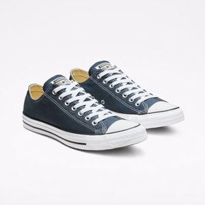 Navy blue All Star low top Converse